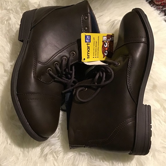 smartfit Other - Smart Fit, Boys Brown Boots Size 1 NWT